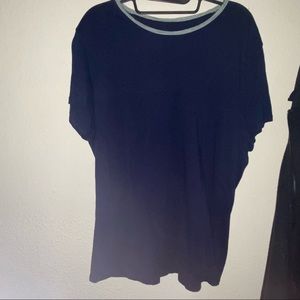 Dark blue top